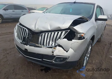 2011 Lincoln Mkx z USA, uszkodzony, nr VIN 2LMDJ8JK4BBJ33388